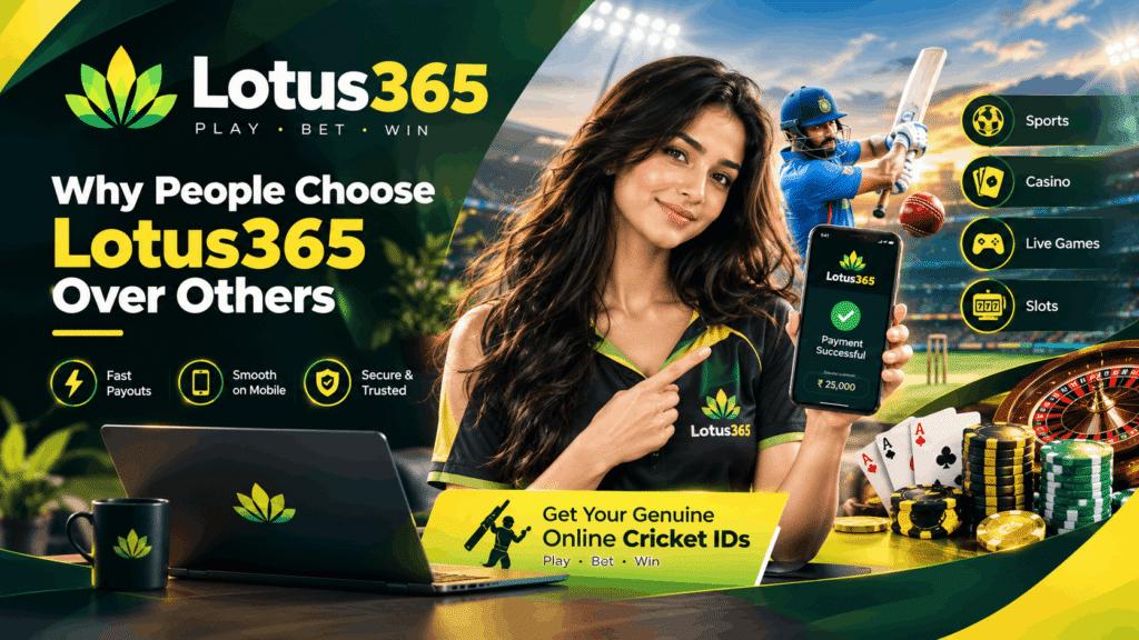 Why People Choose Lotus365 Over Others